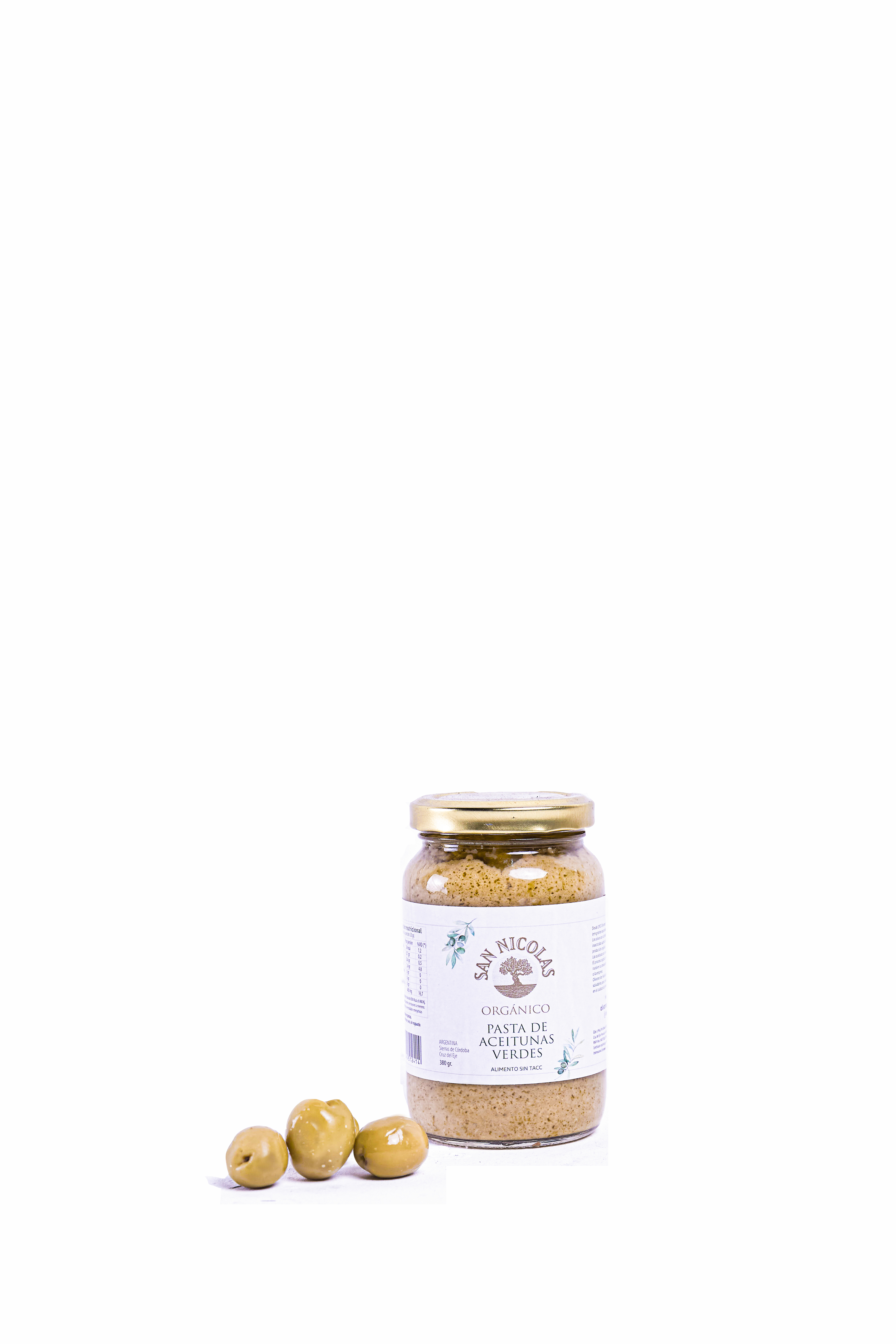 Pasta Aceituna verde 380g